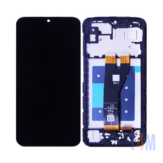 Touch+Display+Frame Samsung Galaxy A14 5G/A146P (Small Connector) Black